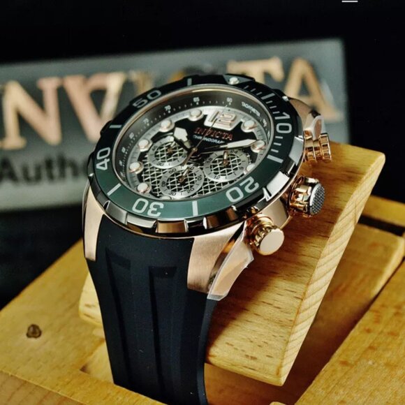 Pro Diver 50mm Men's Cage Dial Watch